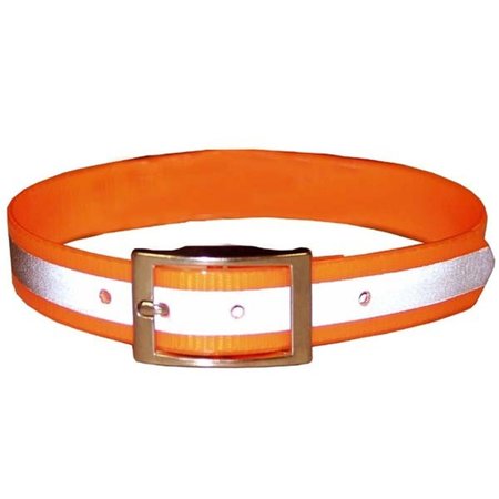 LEATHER BROTHERS Reflective Collar 1 x 21 in 100DRFOR21